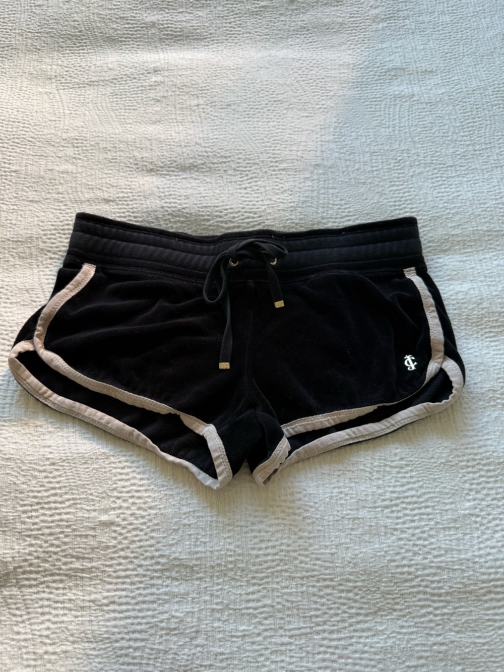 Juicy Couture Black & White Shorts